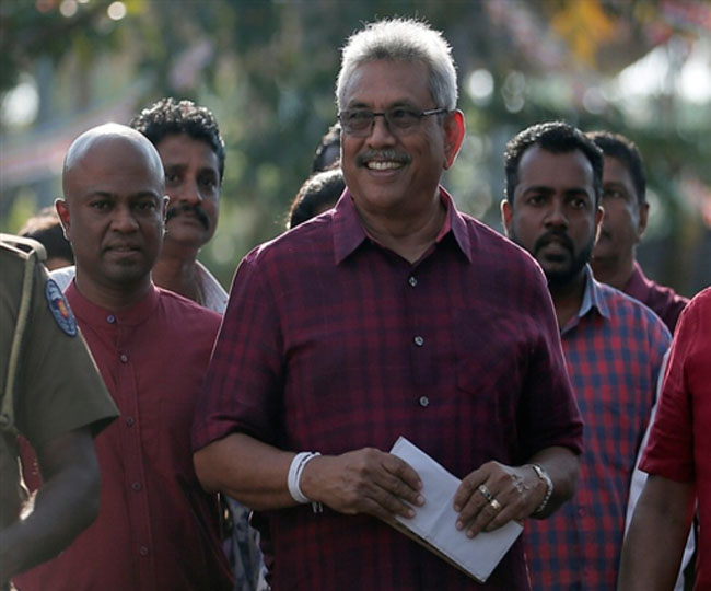 श्रीलंका में गोटाबाया राजपक्षे होंगे अगले राष्ट्रपति, पीएम मोदी से मिलने को उत्सुक
