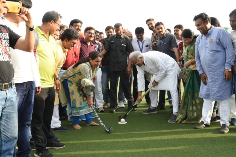 खेलबो-जीतबो-गढ़बो नवा छत्तीसगढ़ की परिकल्पना तेजी से हो रही साकार : प्रदेश में अत्याधुनिक खेल सुविधाओं के विकास से खिलाड़ियों को अंतर्राष्ट्रीय स्तर केे प्रशिक्षण की सुविधा