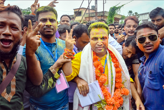  त्रिपुरा उपचुनाव में भाजपा का बजा डंका, धनपुर-बॉक्सानगर सीटों पर दर्ज की शानदार जीत