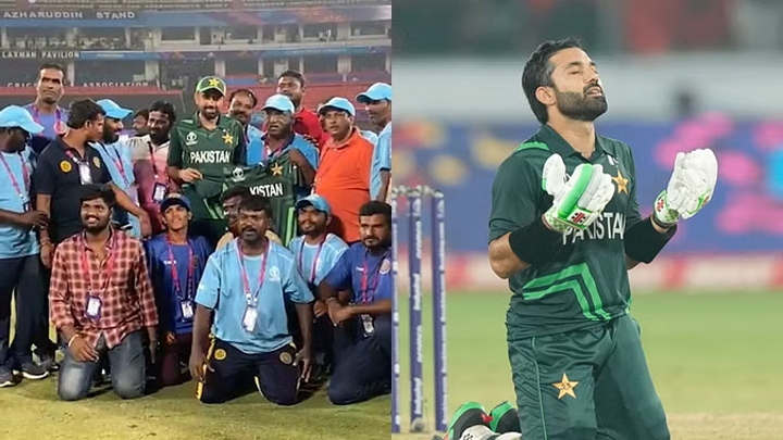 हैदराबाद के स्टाफ की दीवानी हुई पाकिस्तानी टीम; बाबर ने गिफ्ट की जर्सी, रिजवान के बयान ने जीता दिल