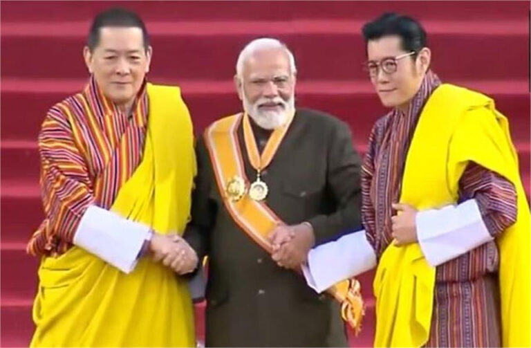 प्रधानमंत्री मोदी का ऐलान-​​​​​​​ भूटान को विकास के लिए 10 हजार करोड़ रुपए की मदद देगा भारत