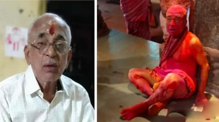 महाकाल मंदिर अग्निकांड में झुलसे सेवक सत्यनारायण सोनी की मौत, मुंबई में चल रहा था इलाज