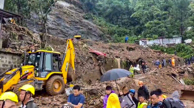 मिजोरम में बारिश और भूस्खलन के चलते भारी तबाही, अब तक 25 लोगों की मौत