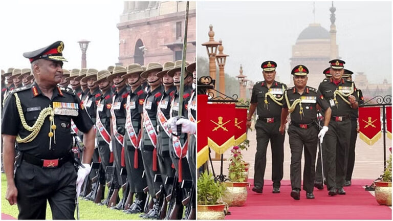 जनरल उपेंद्र द्विवेदी ने नए सेना प्रमुख का पदभार संभाला; जनरल मनोज पांडे हुए सेवानिवृत्त