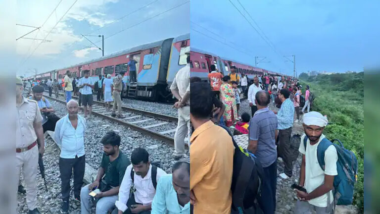 कानपुर के पास साबरमती एक्सप्रेस पटरी से उतरी, सभी यात्री सुरक्षित, रेलवे ने जारी किया हेल्पलाइन नंबर