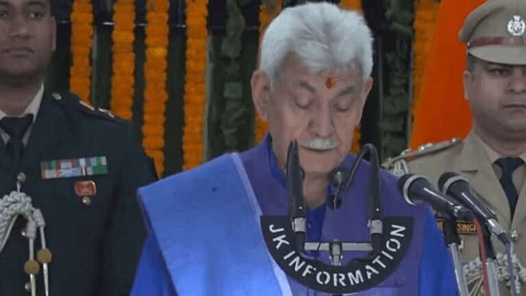‘जम्मू-कश्मीर को जल्द मिलेगा राज्य का दर्जा’, एलजी सिन्हा ने दोहराते हुए कहा- केंद्र प्रतिबद्ध