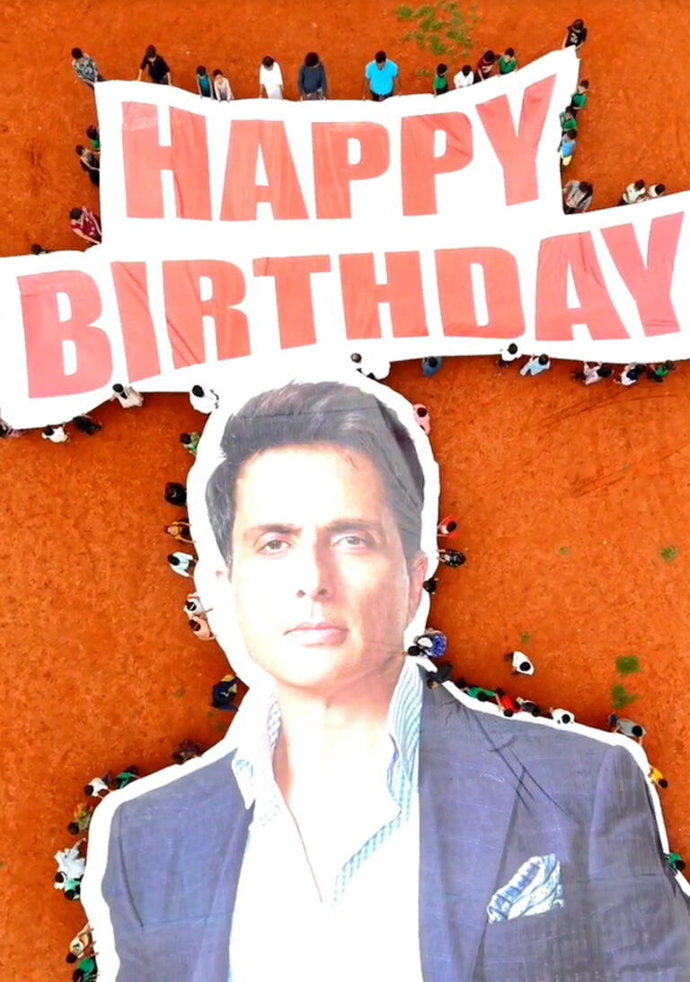 देशभर में प्रेम का उत्सव बना सोनू सूद का जन्मदिन 