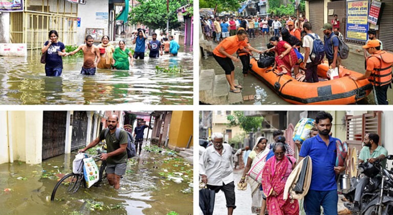 संगमनगरी जलस्तर 86 मीटर के करीब पहुंचा, 2013 के बन रहे हालात, गंगा यमुना का उफान जारी
