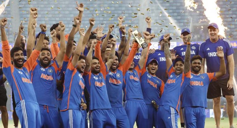 अजेय रहते हुए भारत ने जीता एशिया कप का खिताब, तिलक और कुलदीप के दम पर पाकिस्तान को धूल चटाई