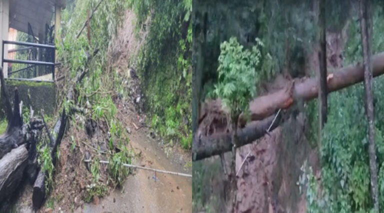 रेड अलर्ट के बीच आसमान से बरसी आफत, भूस्खलन से चार लोगों की माैत, 11 जिलों में स्कूल बंद