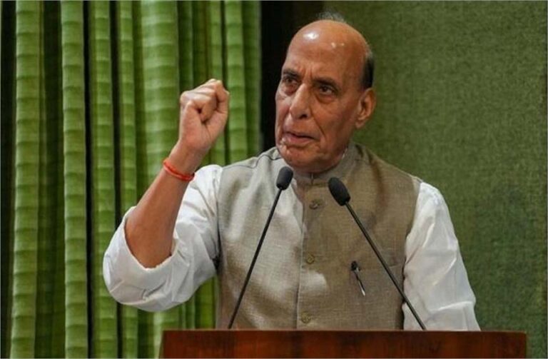 धर्म, जाति, पंथ के आधार पर लोगों के बीच दरार पैदा नहीं करता राजग: राजनाथ सिंह