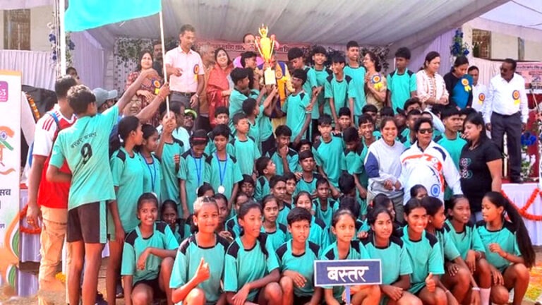 बालोद में राज्य स्तरीय शालेय क्रीड़ा प्रतियोगिता का समापन, बस्तर संभाग प्रथम, दुर्ग दूसरे नंबर पर