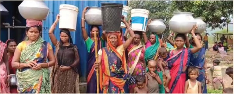 जल-संकट पर हाहाकार,सीएम सम्राट चौधरी के गृह क्षेत्र में आबादी प्यासी, नदी का पानी पीने को मजबूर ग्रामीण