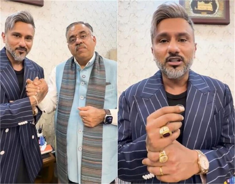 नशा विरोधी अभियान में बड़ा कदम: यो यो हनी सिंह और बीजेपी नेता तरुण चुघ की मुलाकात, युवाओं को नशे से बचाने का संकल्प
