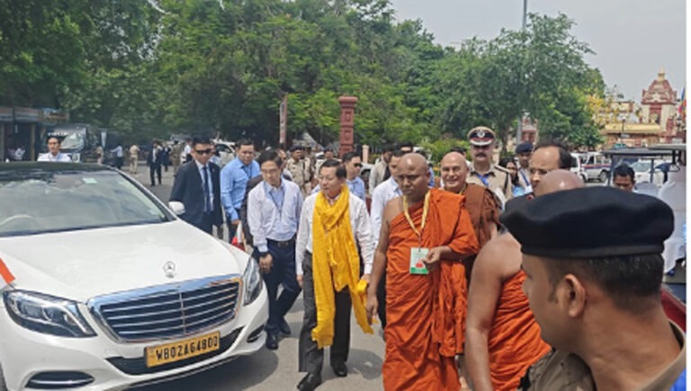 महाबोधि मंदिर पहुंचे म्यांमार के राष्ट्रपति, बोधगया बना हाई सिक्योरिटी जोन; की विशेष प्रार्थना