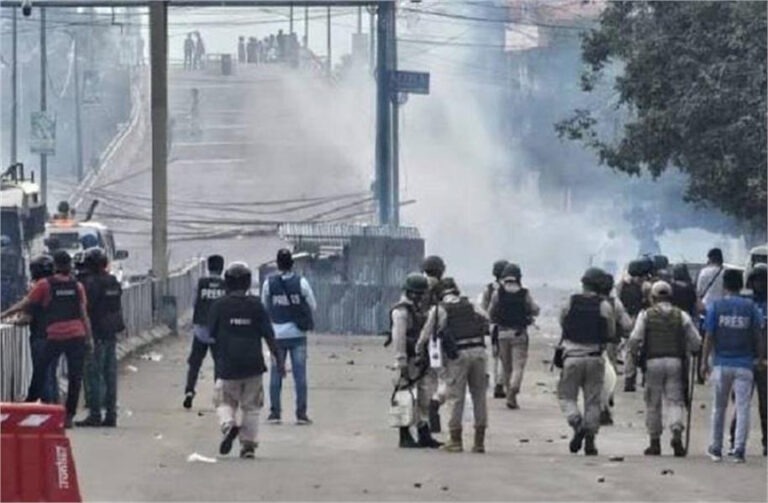 मणिपुर में फिर भड़की हिंसा: हथियारबंद हमलावरों की अंधाधुंध गोलीबारी, 8 साल की बच्ची समेत दो घायल