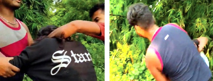 युवती से बदसलूकी के आरोप में छह हिरासत में